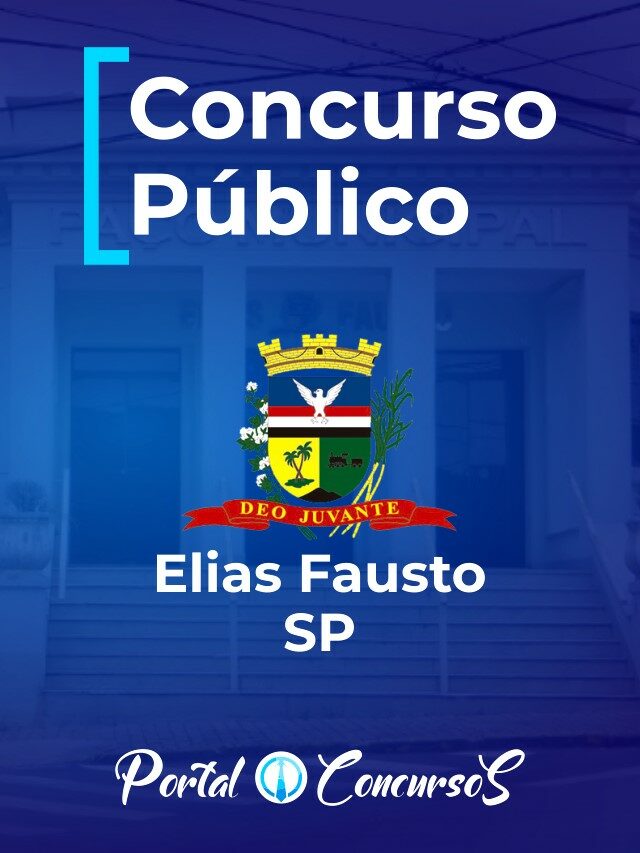 Prefeitura de Elias Fausto abre concurso público com 13 vagas para área da saúde com salários de até R$ 2.182,87